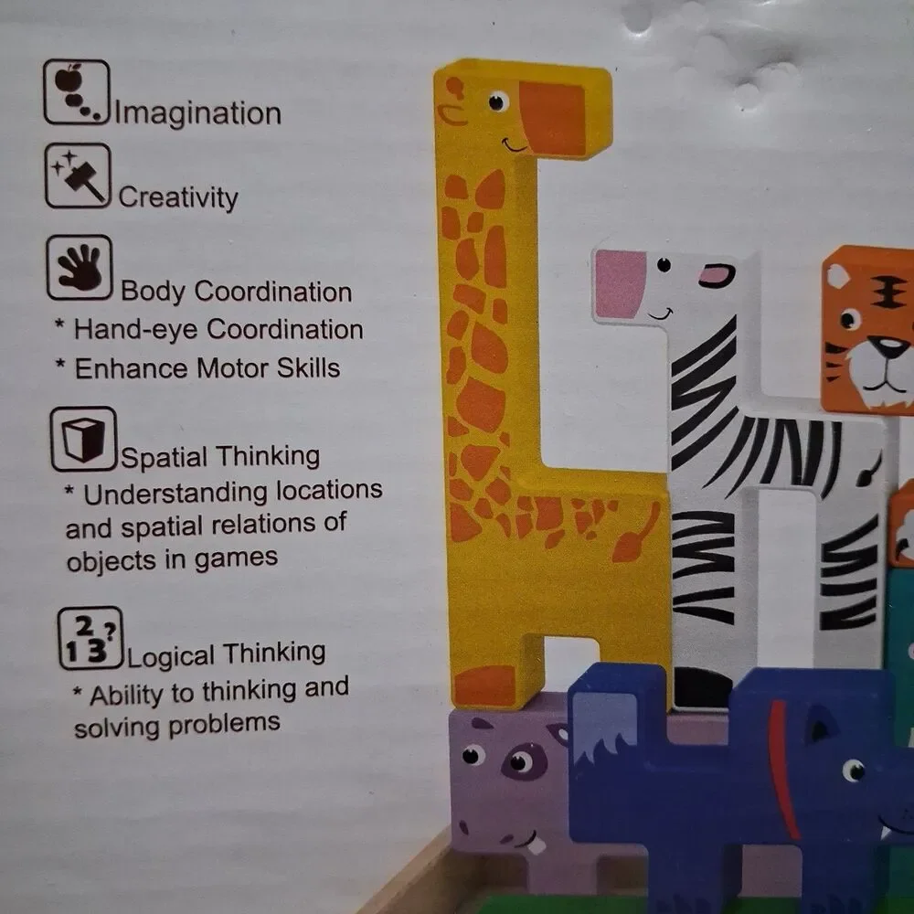 Children's Puzzle/Educational Aid-14 Piece Building Blocks Set by ACOOL Toy